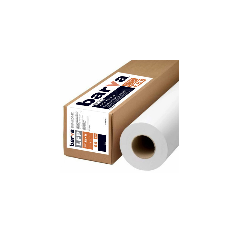 Папір Barva 24"/610мм, 80 г/м2, 50 м LFP (IP-O080-361)