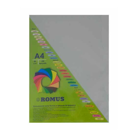 Папір Romus A4 80 г/м2 100c, gray (R51093)