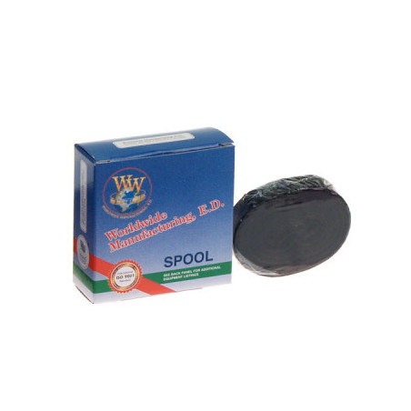 Стрічка до принтерів 13мм х 20м HD Black left WWM (M13.20H)